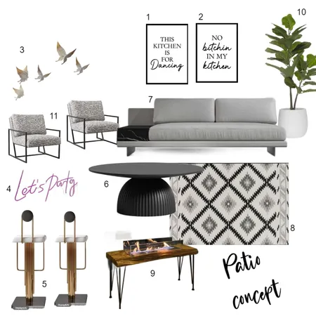 Patio Interior Design Mood Board by Megha on Style Sourcebook