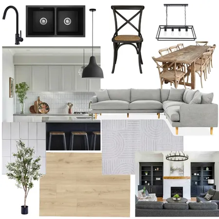Kitchen, Living, Dining Interior Design Mood Board by Seztoots on Style Sourcebook