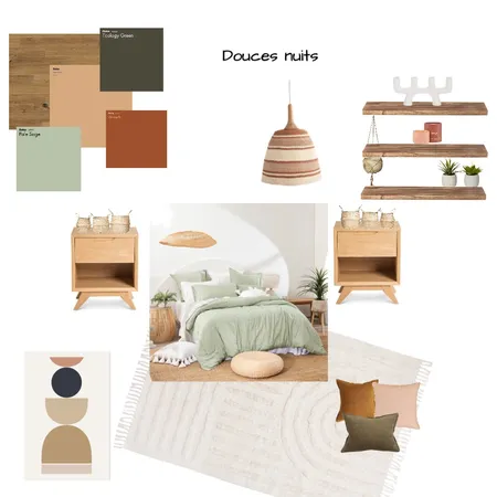 chambre douce nuit Interior Design Mood Board by Sandra DCA on Style Sourcebook