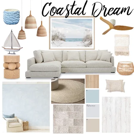 Coastal Dream Interior Design Mood Board by snugga20 on Style Sourcebook