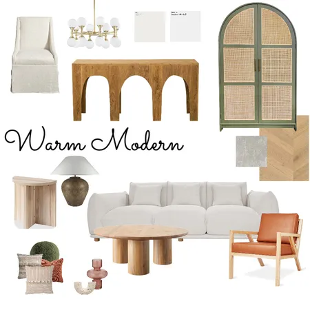 Warm Modern Interior Design Mood Board by Northstar1972 on Style Sourcebook