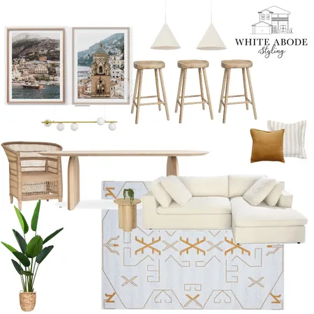 Paolino - Living / dining Interior Design Mood Board by White Abode Styling on Style Sourcebook