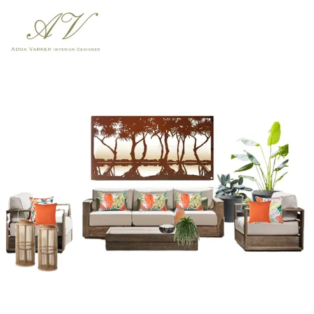 Contemporary Alfresco Interior Design Mood Board by Adua on Style Sourcebook