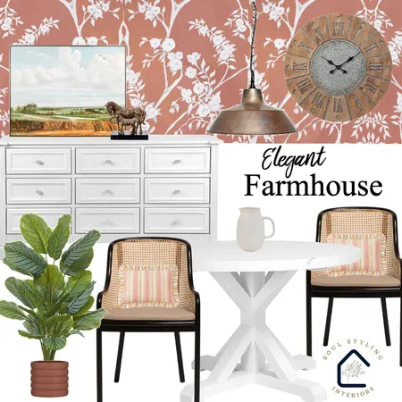 elegant farmhouse dining Interior Design Mood Board by KG on Style Sourcebook