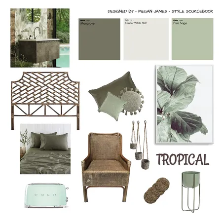 Tropical Interior Design Mood Board by MeganJames94 on Style Sourcebook