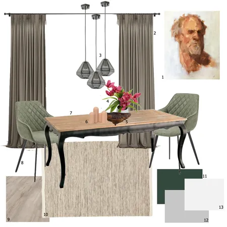 Dining Interior Design Mood Board by Brie on Style Sourcebook