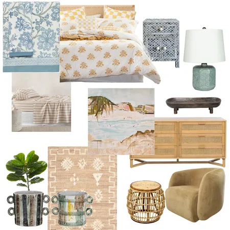 Beach House Bedroom - French Coast Interior Design Mood Board by MeiLi@Home on Style Sourcebook