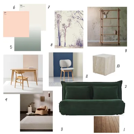 Office & Spare Room Interior Design Mood Board by MandyM on Style Sourcebook