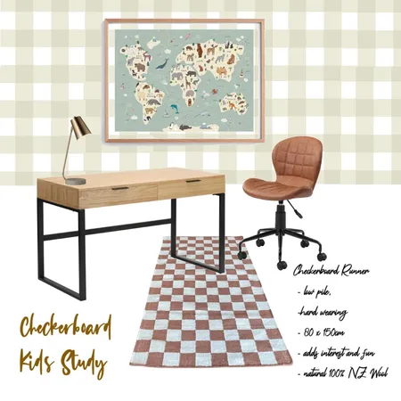 Kids Fun Study Interior Design Mood Board by Ohhappyhome on Style Sourcebook