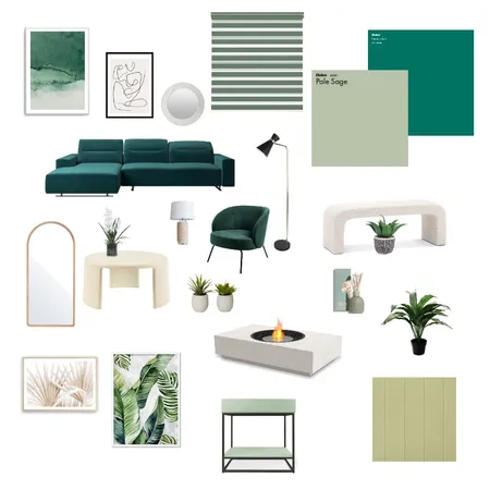 living Interior Design Mood Board by ΧΡΙΣΤΙΝΑ on Style Sourcebook
