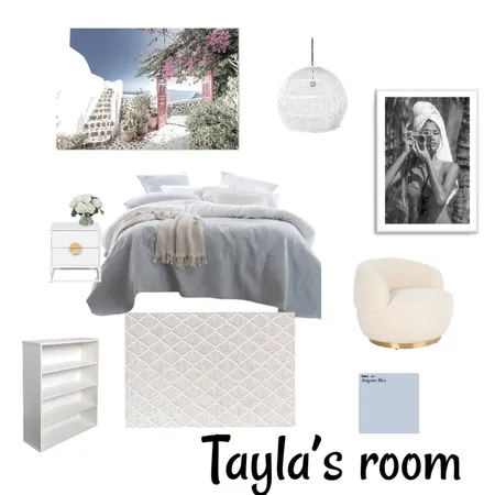 Tayla’s room Interior Design Mood Board by nicki@smithhouse.co.nz on Style Sourcebook