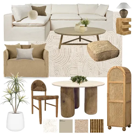 Living natural Interior Design Mood Board by Thediydecorator on Style Sourcebook
