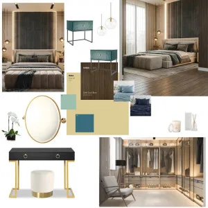 bedroom Interior Design Mood Board by Maria Giannouli Designs on Style Sourcebook