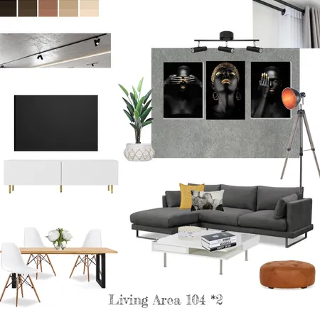 African Godess Living area 2 Interior Design Mood Board by KAVIAR ARCHITECTURAL STUDIO on Style Sourcebook