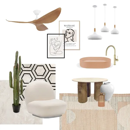 Mediterranean Chic Interior Design Mood Board by The Blue Space on Style Sourcebook