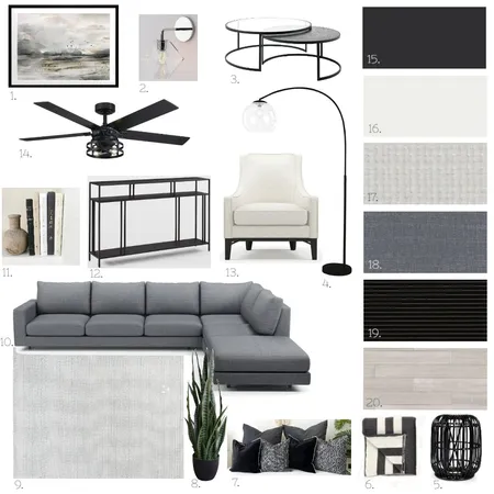 Living Room Interior Design Mood Board by mellalynne on Style Sourcebook