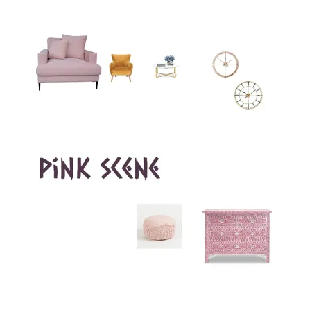 Pink Scene Interior Design Mood Board by Susanna on Style Sourcebook