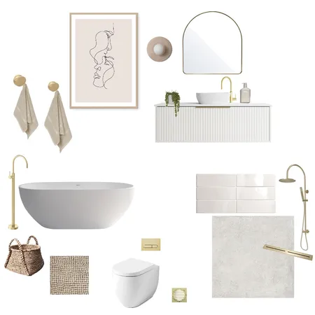 Bathroom Interior Design Mood Board by whitelabel on Style Sourcebook