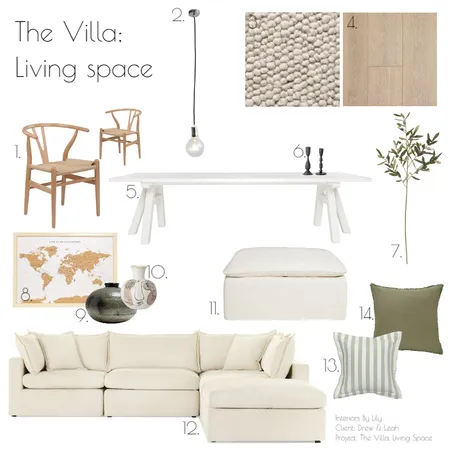 Drew & Leah living Interior Design Mood Board by lilybesic on Style Sourcebook