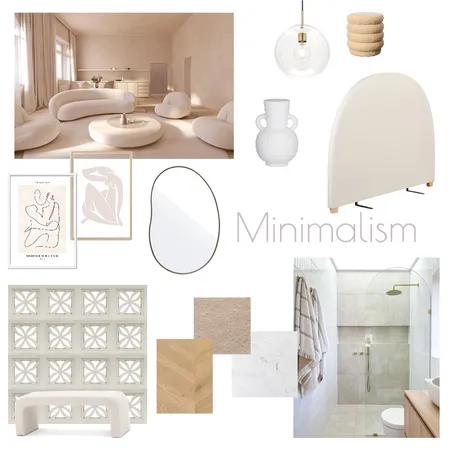 Med. Minimalism Interior Design Mood Board by astclare on Style Sourcebook