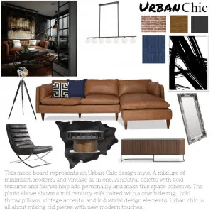 Urban Chic Mood Board Interior Design Mood Board by thouse on Style Sourcebook