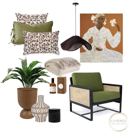 Wild Side Living Interior Design Mood Board by Layered Interiors on Style Sourcebook