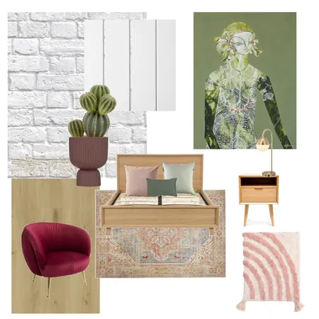 Guest Bedroom Interior Design Mood Board by Tamiko on Style Sourcebook