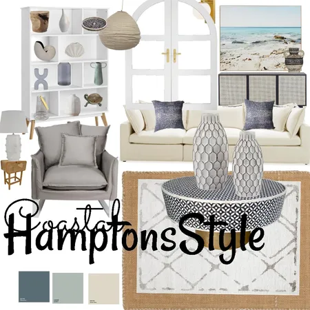 Coastal Hamptons Style Interior Design Mood Board by Tammy on Style Sourcebook