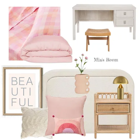 Mia's Room Interior Design Mood Board by _kerrieleex on Style Sourcebook