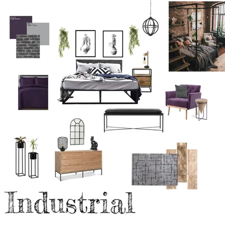 Industrial Interior Design Mood Board by SimoneAhern on Style Sourcebook