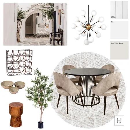 Dining room Interior Design Mood Board by Hidden Jewel Interiors on Style Sourcebook
