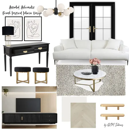 Elegant Classic Living Room Interior Design Mood Board by GCM Interiors on Style Sourcebook