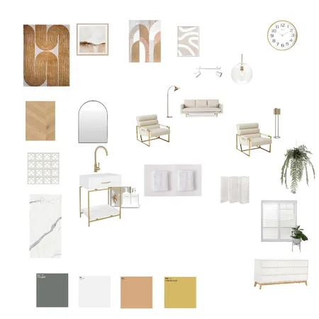 שיעור 4-קליניקה Interior Design Mood Board by roniti on Style Sourcebook