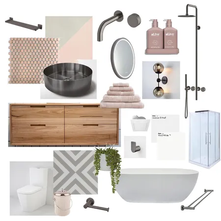 Assessment 3 - Bathroom Design Interior Design Mood Board by Bobbie Murphy 1 on Style Sourcebook