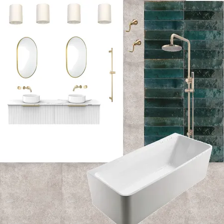 bathroom Interior Design Mood Board by alevtina.prodesign on Style Sourcebook