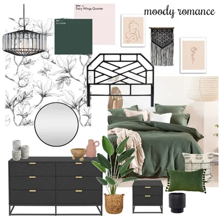 moody romance Interior Design Mood Board by Linsey on Style Sourcebook