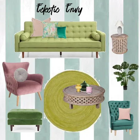 Eclectic Envy Interior Design Mood Board by Mz Scarlett Interiors on Style Sourcebook