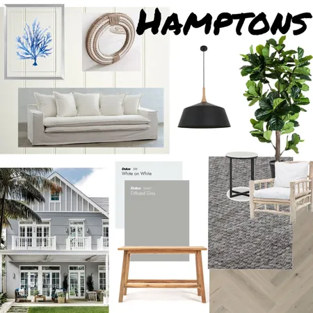 hampton Interior Design Mood Board by BlacHausDesign on Style Sourcebook