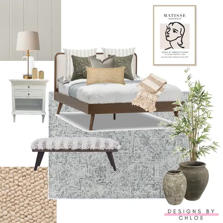 Tranquil bedroom Interior Design Mood Board by Designs by Chloe on Style Sourcebook