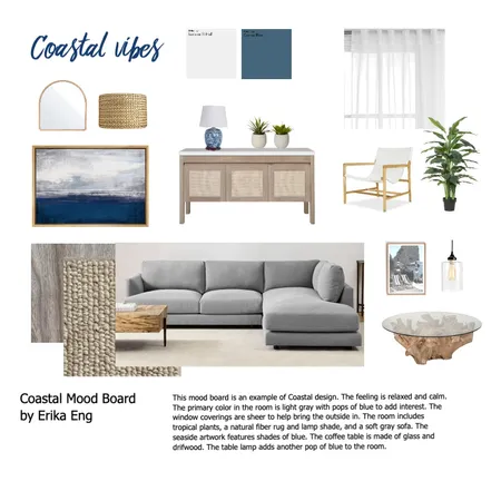 Coastal vibes Interior Design Mood Board by ErikaEng1969 on Style Sourcebook