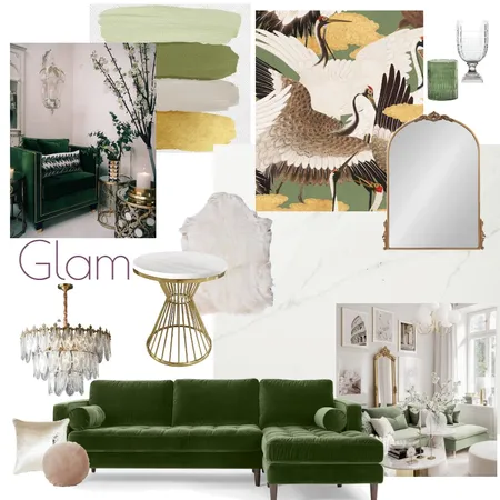 Emerald City Glam Interior Design Mood Board by JDecker16 on Style Sourcebook