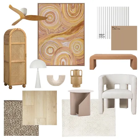 Bronzed Summer Interior Design Mood Board by DKD on Style Sourcebook