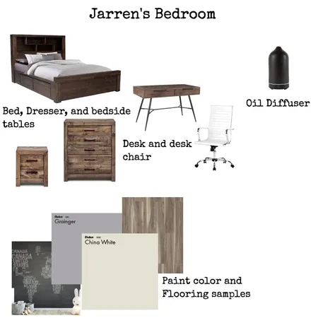 Jarrens Bedroom Interior Design Mood Board by jarren.tye on Style Sourcebook