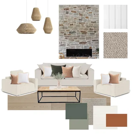 LIVING ROOM // MODULE 10 Interior Design Mood Board by Reedesigns on Style Sourcebook