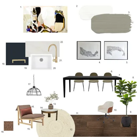 Office Interior Design Mood Board by emmagaggin on Style Sourcebook