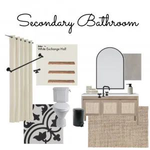 Secondary Bathroom Mood Board Interior Design Mood Board by Brownab28 on Style Sourcebook