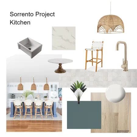 Sorrento Project Kitchen Interior Design Mood Board by Melanie Finch Interiors on Style Sourcebook