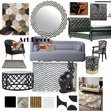 Art Decco Interior Design Mood Board by Tammy on Style Sourcebook