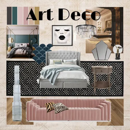 Art Deco Interior Design Mood Board by Jennifer252 on Style Sourcebook