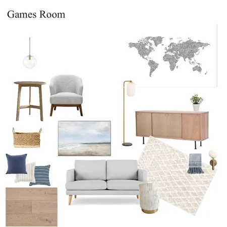 Games Room Interior Design Mood Board by WendyJB on Style Sourcebook